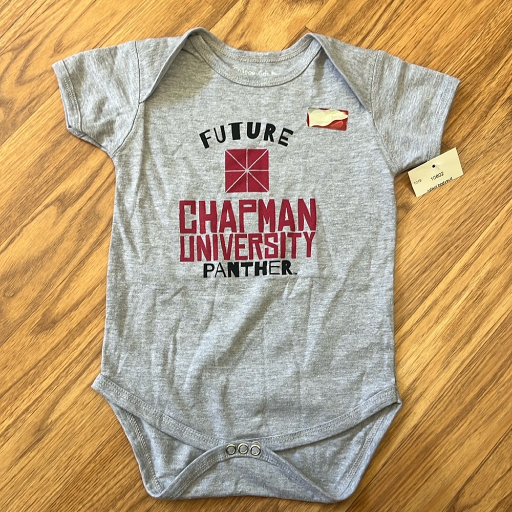 Chapman University Onesie Baby Size 12M NWT